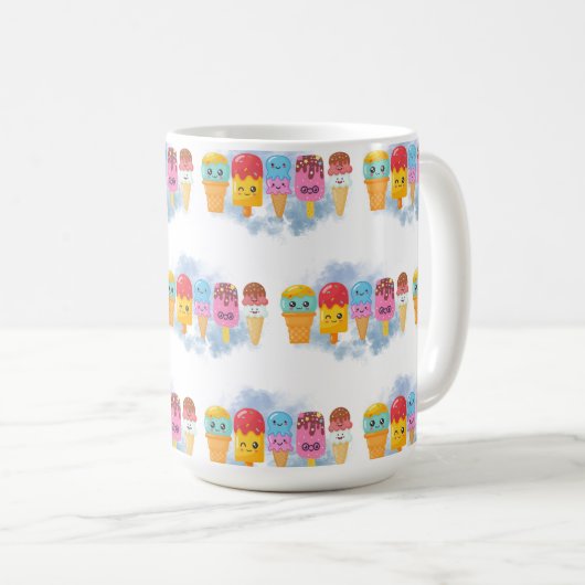 Speiseeis Kaffeetasse (VorderseiteRechts)