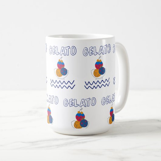 Speiseeis Kaffeetasse (VorderseiteRechts)