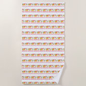 Speiseeis Strandtuch (Vorderseite)