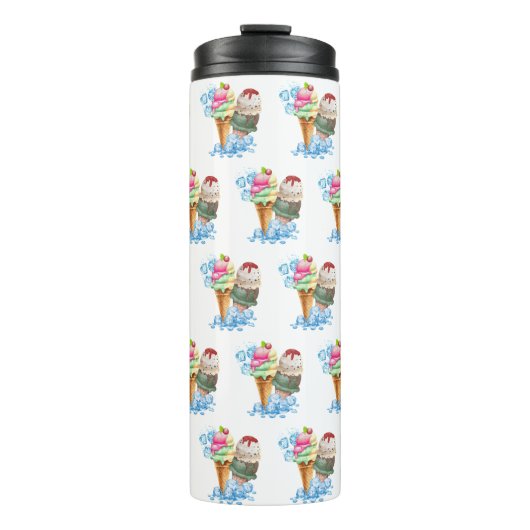 Speiseeis Thermosbecher (Vorderseite)