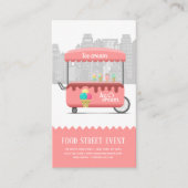 Speiseeis Visitenkarte (Vorderseite)