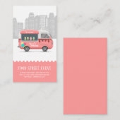 Speiseeis Visitenkarte (Vorne/Hinten)