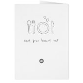 Speisekarte des benutzerdefinierten Rustikalen Res (Hinten)