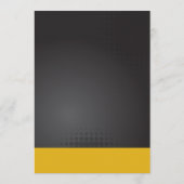 Speisekarte des Restaurants Menükarte (Rückseite)