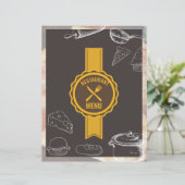 Speisekarte | Flyer mit Speisekarte (Stehend Vorderseite)