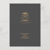 Speisekarte für Bäckereien Menükarte (Rückseite)