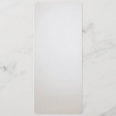 Speisekarte für Elfenbein-Blätter Menükarte (Rückseite)