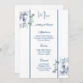 Speisekarte für Hochzeiten Menükarte (Vorne/Hinten)