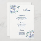 Speisekarte für Hochzeiten Menükarte (Vorne/Hinten)