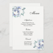 Speisekarte für Hochzeiten Menükarte (Vorne/Hinten)