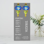 Speisekarte Menükarte (Stehend Vorderseite)