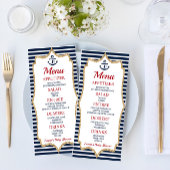 Speisekarte mit Kinderdusche Menükarte