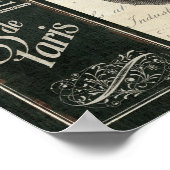 Speisekarte Poster (Ecke)