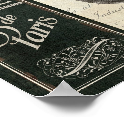 Speisekarte Poster (Ecke)