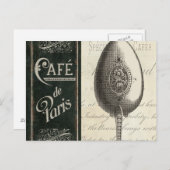 Speisekarte Postkarte (Vorne/Hinten)