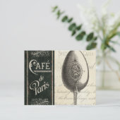 Speisekarte Postkarte (Stehend Vorderseite)