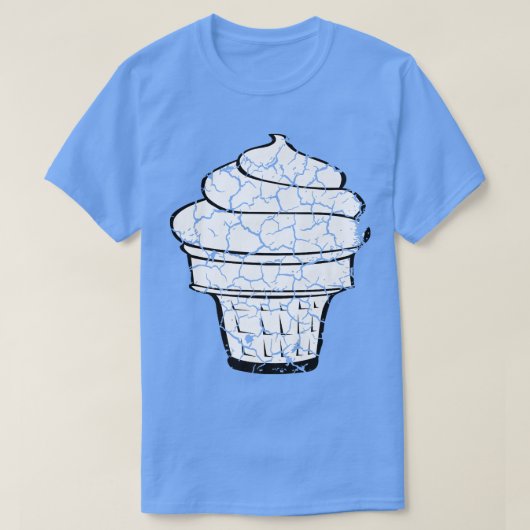 Speisekochen Feinschmecker Eis Kegel bekümmert 303 T-Shirt (Design vorne)