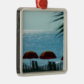 SPEISEN EINER STRANDSTRANDSCHAFT ORNAMENT AUS METALL (Rechts)