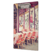 Speisen im Paris-Al-Fresko Klemmbrett (Links)