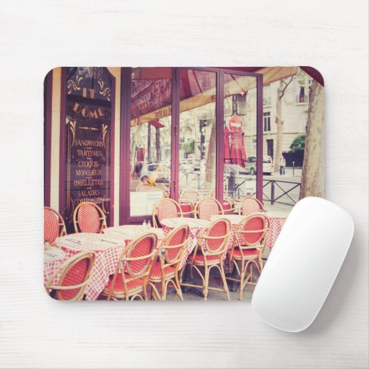 Speisen im Paris-Al-Fresko Mousepad (Mit Mouse)