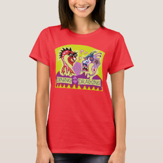 Speisen mit Drachen T-Shirt
