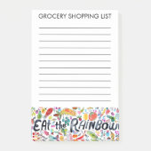 Speisen Sie im Läden des Läden-Läden-Läden Post-it Klebezettel (Vorderseite)