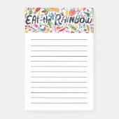 Speisen Sie im Läden des Läden-Läden-Läden Post-it Klebezettel (Vorderseite)