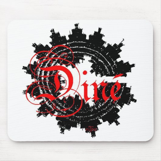 speisen Sie Mousepad (Vorne)