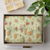 Speisen und Getränke Seidenpapier (Geschenk)