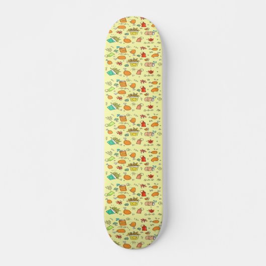 Speisen und Getränke Skateboard (Vorne)