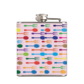 Speisen von Beschaffenheit Flachmann (Rückseite)