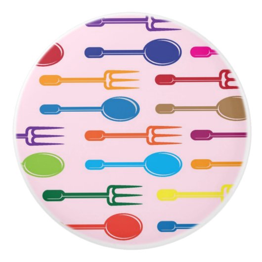 Speisen von Beschaffenheit Keramikknauf (Vorderseite)