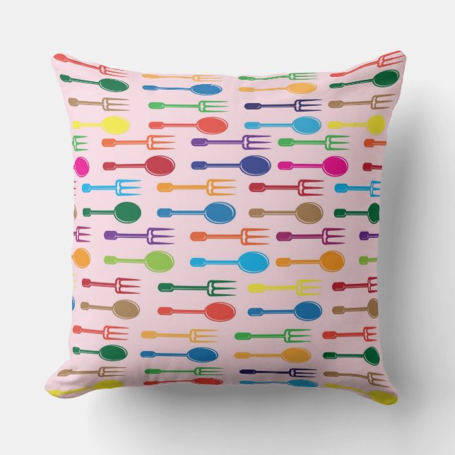 Speisen von Beschaffenheit Kissen (Vorderseite)