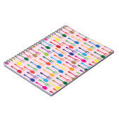 Speisen von Beschaffenheit Notizblock (Linke Seite)