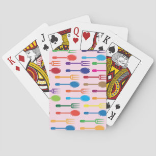 Speisen von Beschaffenheit Spielkarten