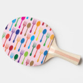 Speisen von Beschaffenheit Tischtennis Schläger (Seitenansicht)