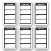 Speiseplan Aufkleber (Vorderseite)