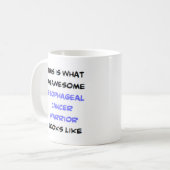 Speiseröhrenkrebs-Kämpfer, großartig Kaffeetasse (Vorderseite Links)