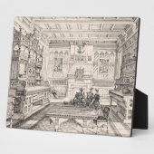 Speisesaal, aus "Beispielen für alt und modern Fotoplatte (Seite)