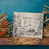 Speisesaal, aus "Beispielen für alt und modern Fotoplatte (Seite)