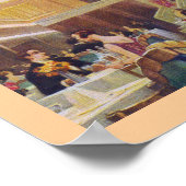 Speisesaal Ile de France Poster (Ecke)