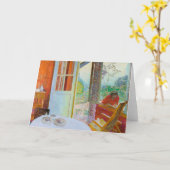 Speisesaal im Land | Paul Bonnard | Karte (Gelbe Blume)