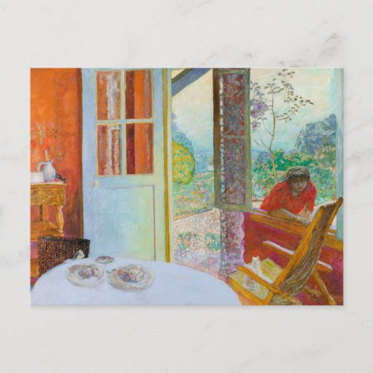 Speisesaal im Land | Paul Bonnard | Postkarte (Vorderseite)