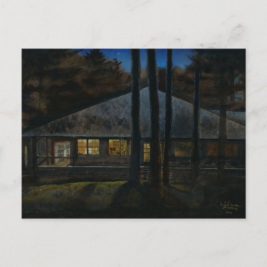 Speisesaal Postkarte (Vorderseite)