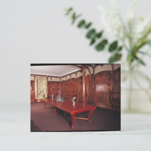 Speisesaal von Adrien Benard Postkarte (Stehend Vorderseite)