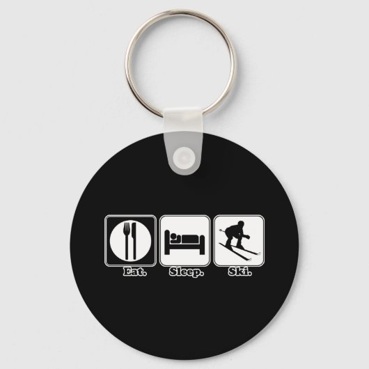 Speiseschlafski Schlüsselanhänger (Vorderseite)