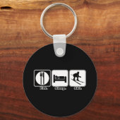 Speiseschlafski Schlüsselanhänger (Vorderseite)