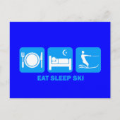 Speisewasser Postkarte (Vorderseite)