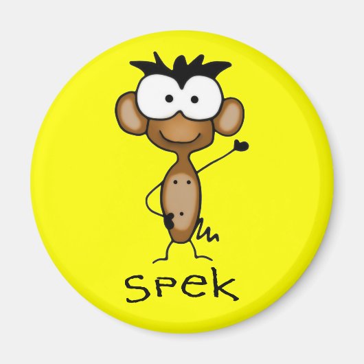 Spek the Monkey Magnet (Vorne)