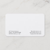 Spektakel Eyewear Speckle Visitenkarte (Rückseite)